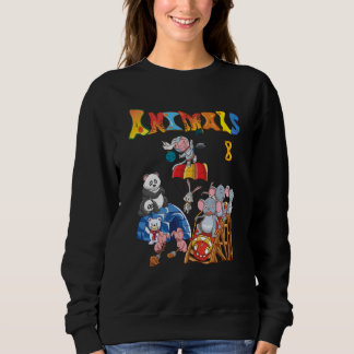 Animals 8 sweatshirt