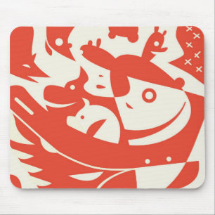 Animals Abstract Mousepad