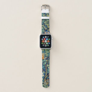 Animals and Flowers, Forest, William Morris Apple Watch Band