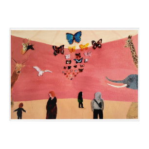 Animals at the Museum Acrylic Print