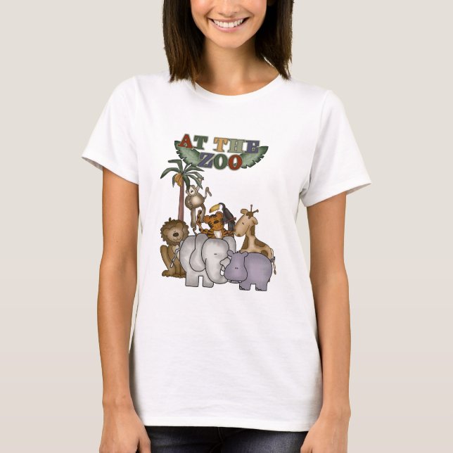 Animals at the Zoo Tshirts and Gifts (Front)