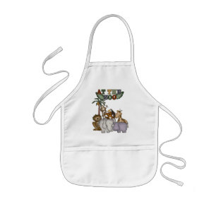 Animals at the Zoo Tshirts and Gifts Kids' Apron