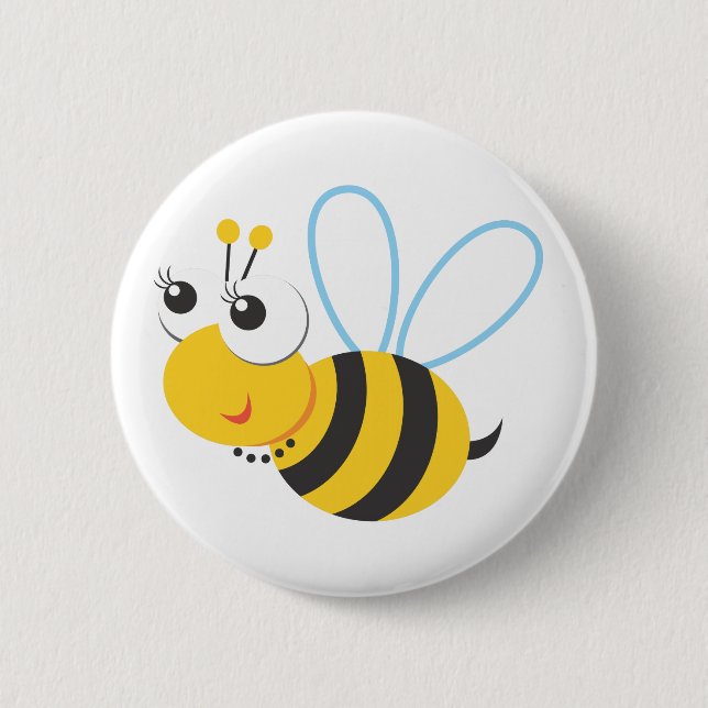Animals - Bee Button (Front)