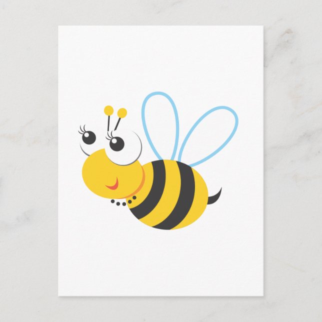 Animals - Bee Postcard (Front)
