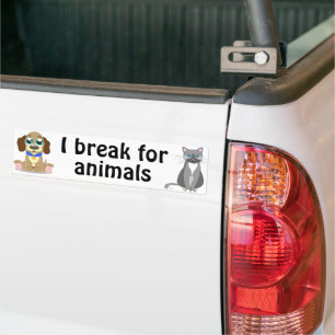 Animals Bumper Sticker