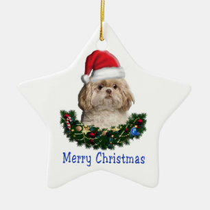 Animals Christmas Ceramic Ornament