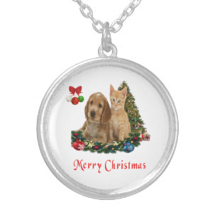 Animals Christmas Locket Necklace