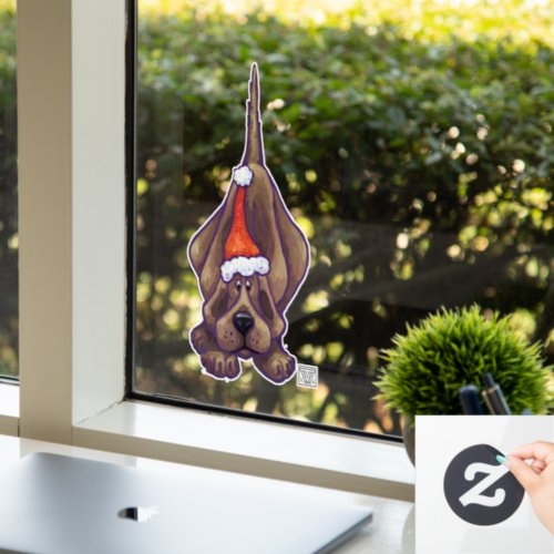 Animals Christmas Window Cling
