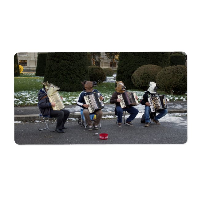 Animal's Concert Label (Front)