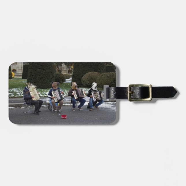 Animal's Concert Luggage Tag (Front Horizontal)