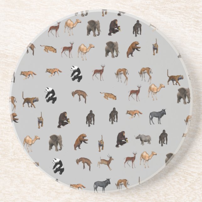 Animals Drink Coaster (Front)