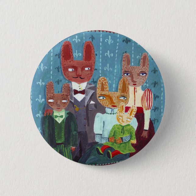 Animals family button (Front)
