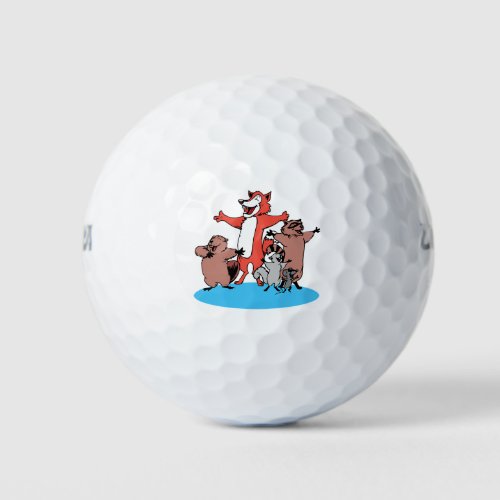 Animals Golf Balls