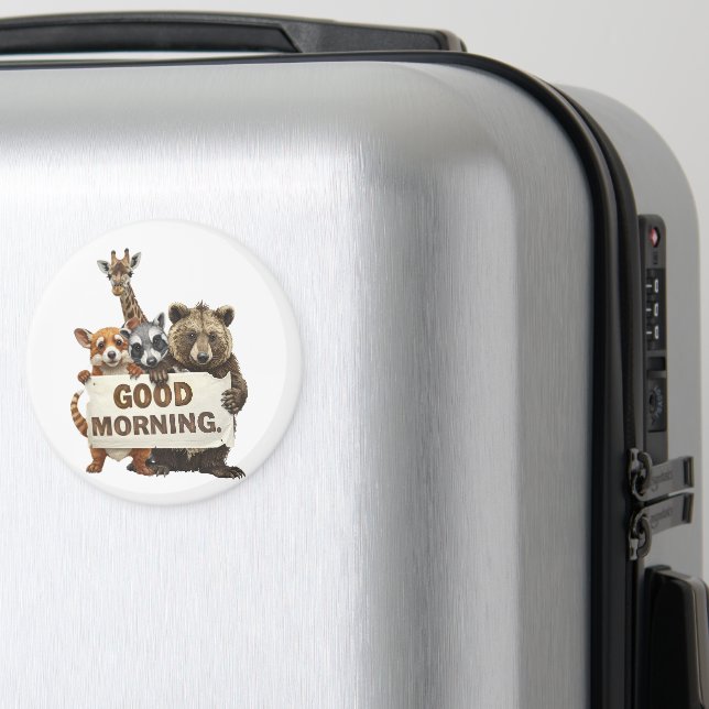 Animals, Good Morning, Magnet (In Situ (Luggage))