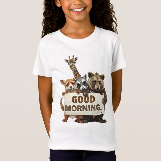 Animals, Good Morning, T-Shirt (Front)