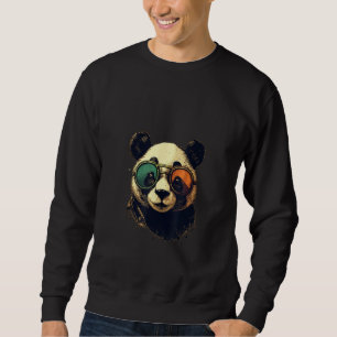 Animals Graphic  Panda Wearing Sunglasses 4 Sweatshirt