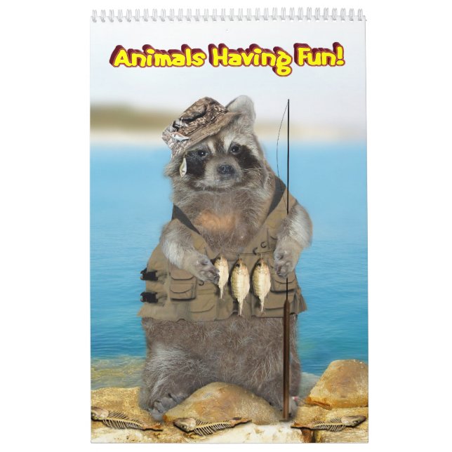 " Animals Having Fun! " Calendar (Cover)