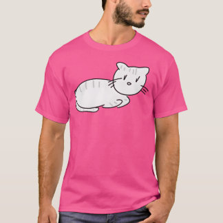 Animals icon Cat cartoon animal grey vintage T-Shirt