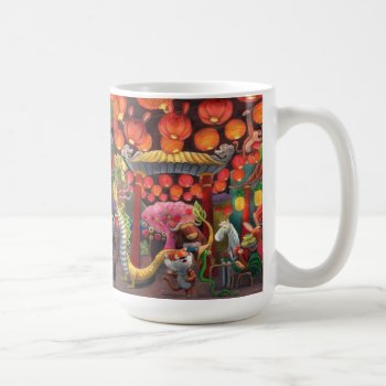 Animals In China Town Coffee Mug by colonelle at Zazzle