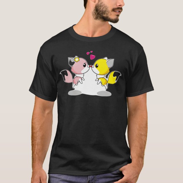 Animals in love friends T-Shirt (Front)