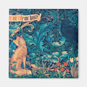 Animals in The Forest, William Morris Magnet