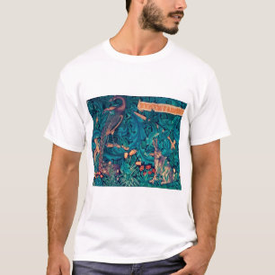 Animals in The Forest, William Morris T-Shirt