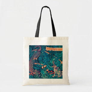 Animals in The Forest, William Morris Tote Bag