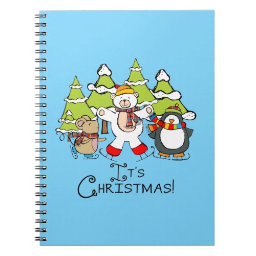 Animals Its Christmas Notebook