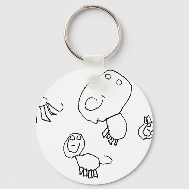 Animals Keychain (Front)