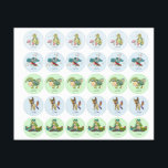 animals labels<br><div class="desc">colored pattern</div>