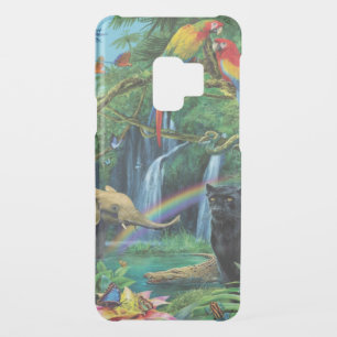 Animals living together throw pillow uncommon samsung galaxy s9 case