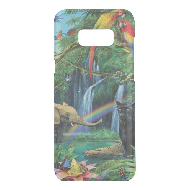 Animals living together throw pillow uncommon samsung galaxy case (Back)