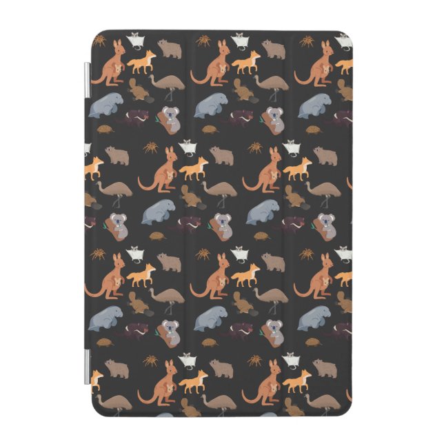 Animals of Australia Aussie Wildlife iPad Mini Cover (Front)