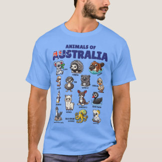 Animals of Australia Education Australian Animals T-Shirt
