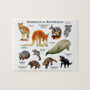Animals of Australia Jigsaw Puzzle