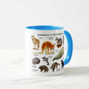 Animals of Australia  Mug