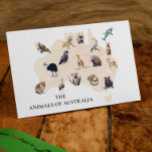 Animals of Australia   Postcard<br><div class="desc">This design may be personalized by choosing the Edit Design option. You may also transfer onto other items. Contact me at colorflowcreations@gmail.com or use the chat option at the top of the page if you wish to have this design on another product or need assistance. See more of my designs...</div>