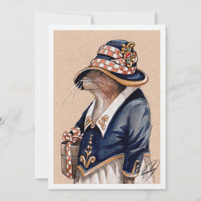 Animals of Big Rock: Sylvia Muskrat (Front)