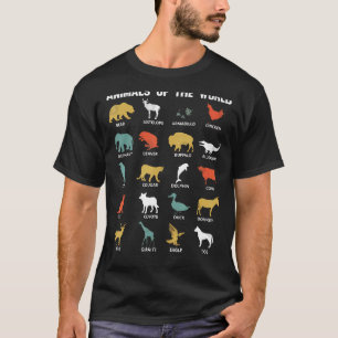 Animals of The World Rare Animal T-Shirt