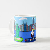 4 oz ceramic coffee mug White & Gold Beldi Ceramic Cup