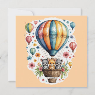 Animals On A baloon