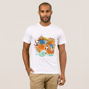 Animals On Noahs Art Mens T-Shirt