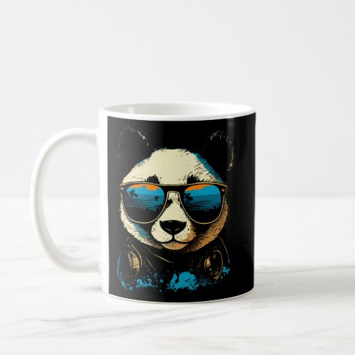Animals _ Panda Wearing Sunglasses Coffee Mug