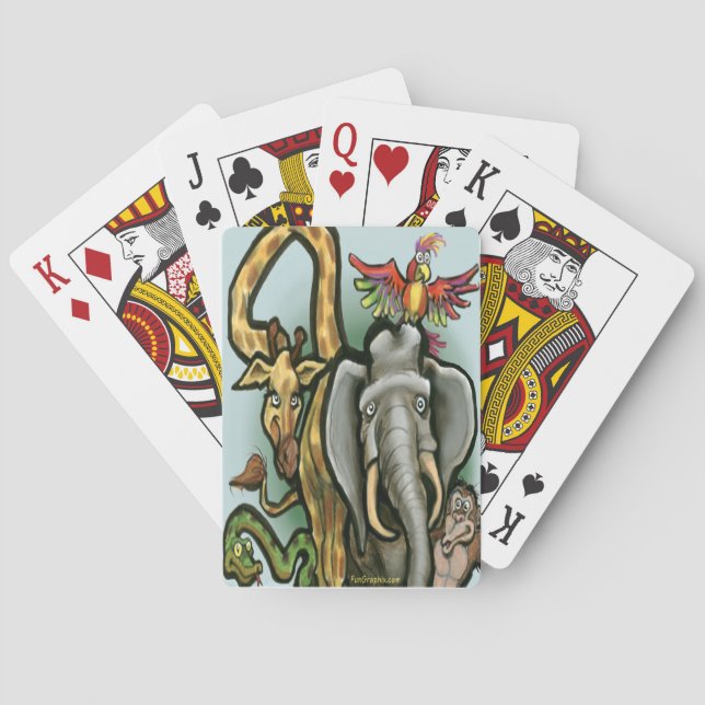 Animals Poker Cards (Back)