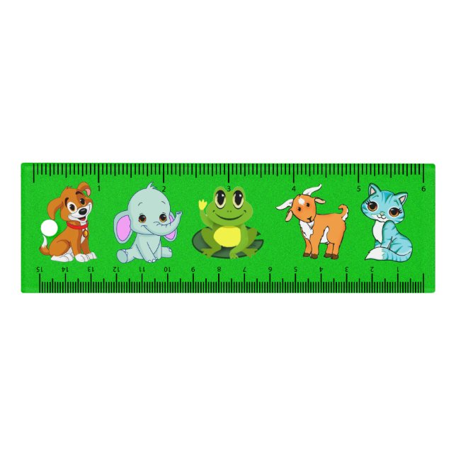 Animals Ruler (Front)