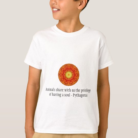 Animals share with us the privilege of having..... T-Shirt
