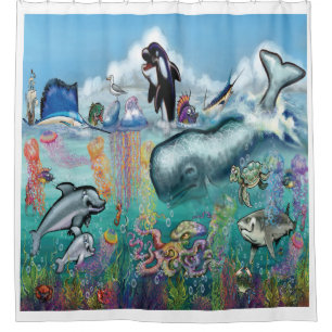 Animals Shower Curtain