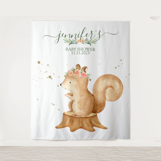 Animals Squirrel Family wildlife baby backdrop