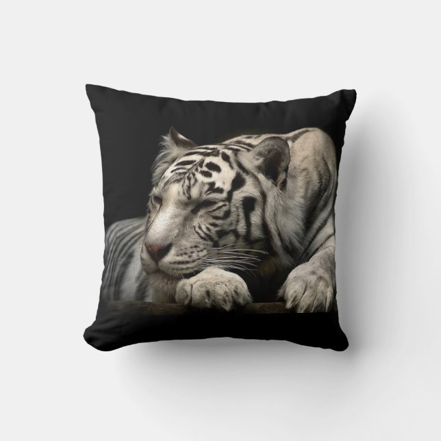 Animals Throw Pillow (Front)