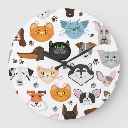 Animals  Wall Clock